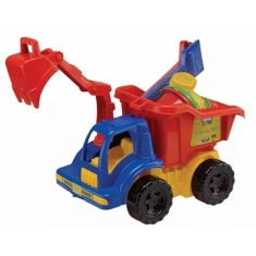Brinquedo Truck Praia + Acessórios C/11 peças
